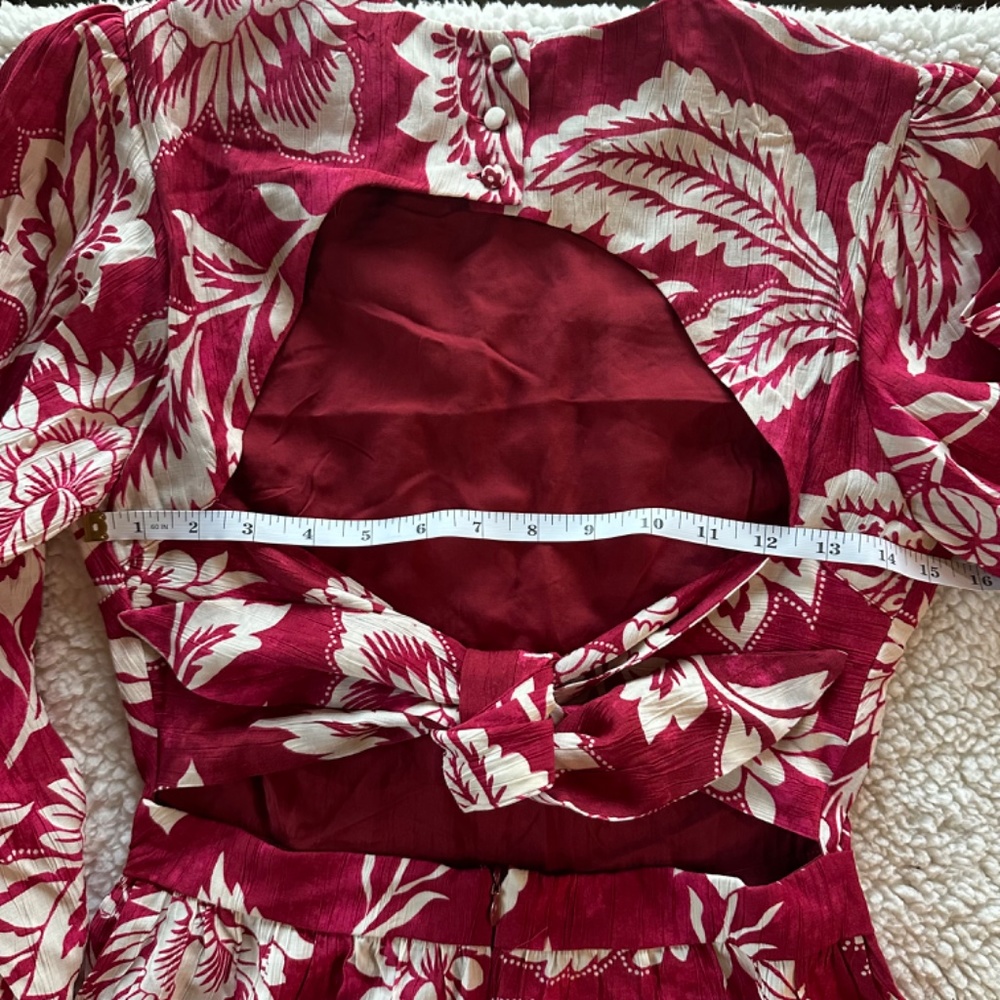 MNG Open Back Viscose Blend Dress Size XS NWT - Picture 10 of 13